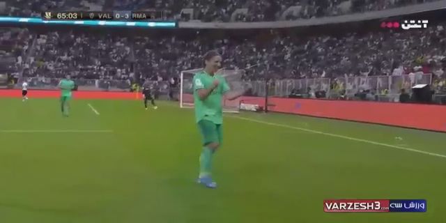 خلاصه بازی والنسیا 1 - رئال مادرید 3....+ ویدئو